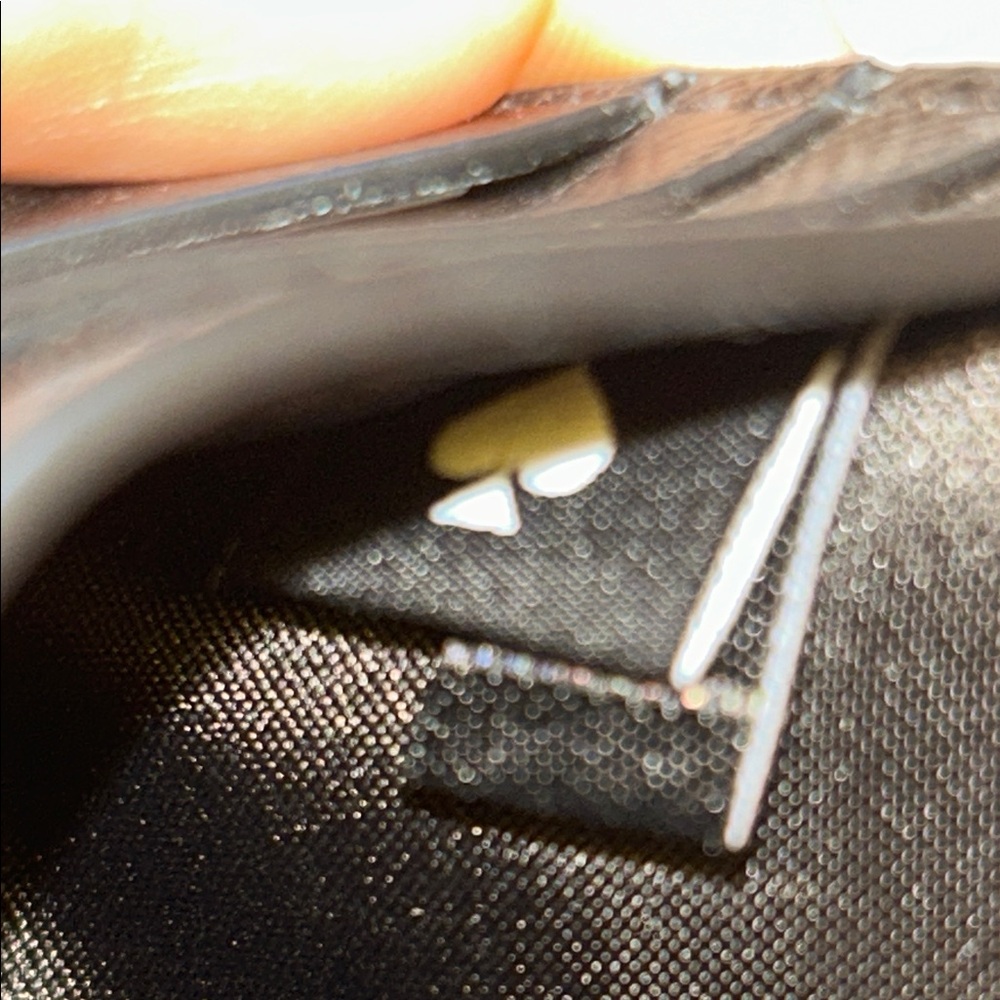 kate spade black and gold cardholder - Picture 5 of 5